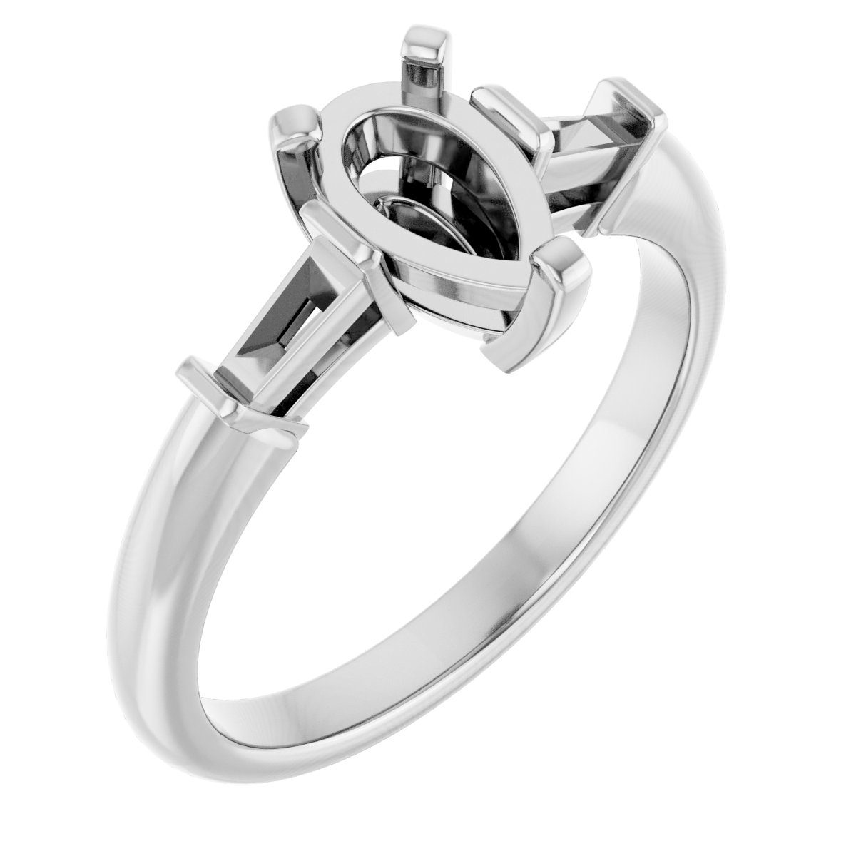 Three-Stone Engagement Ring