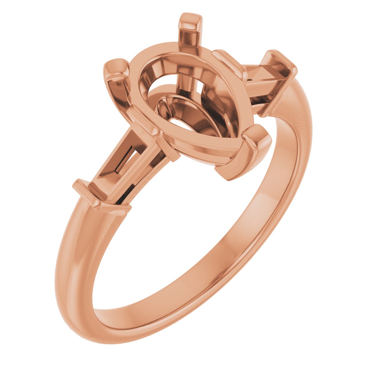 Three-Stone Engagement Ring