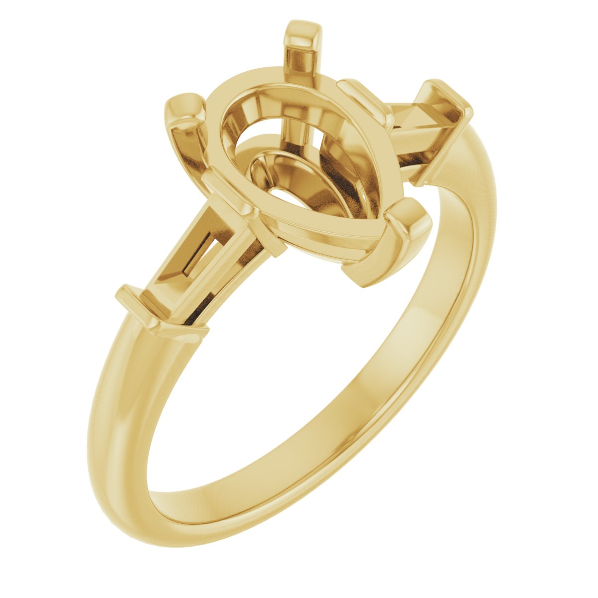 Three-Stone Engagement Ring