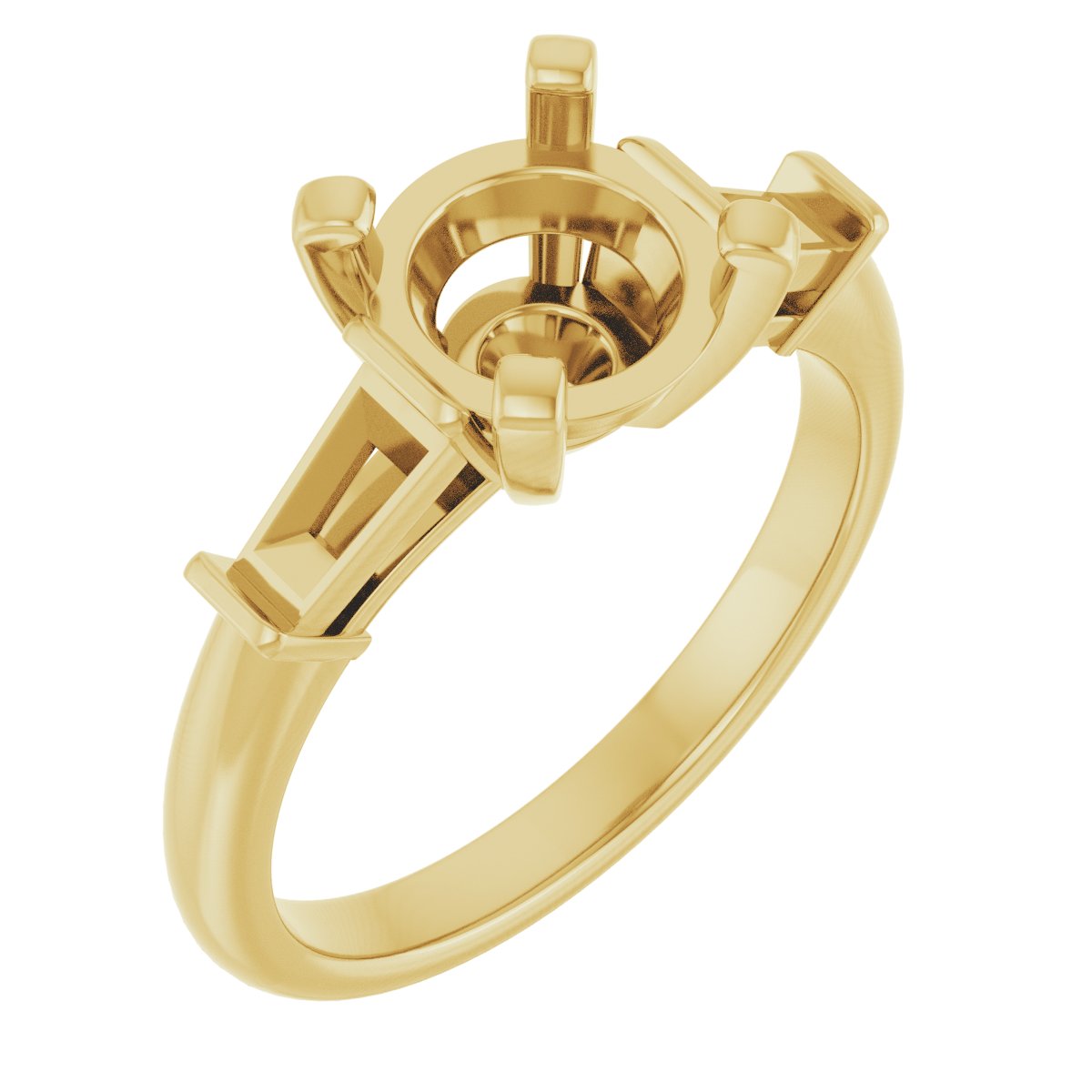Three-Stone Engagement Ring