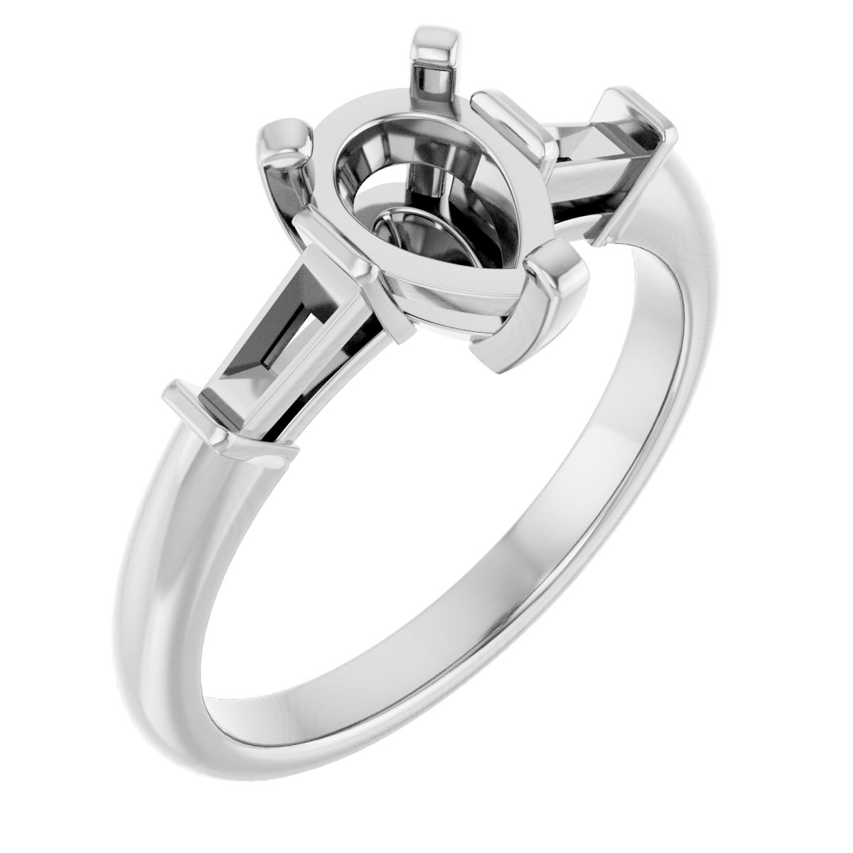 Three-Stone Engagement Ring