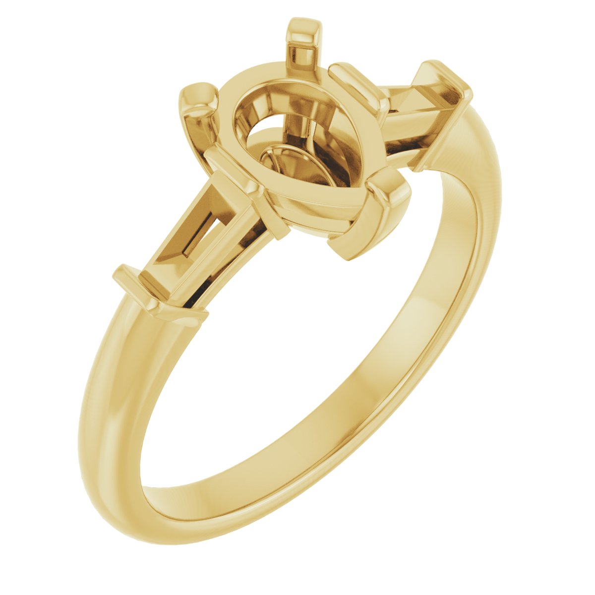 Three-Stone Engagement Ring