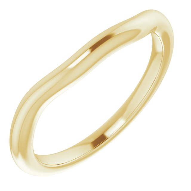 18K Yellow Band for 5 mm Round Ring