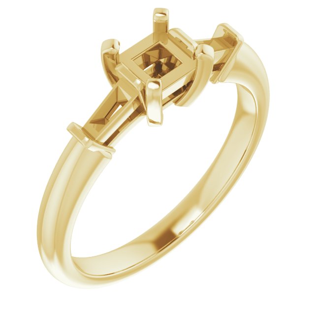 Three-Stone Engagement Ring