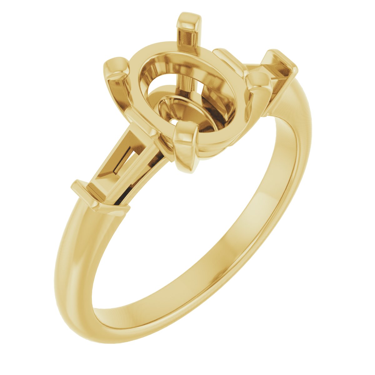 Three-Stone Engagement Ring
