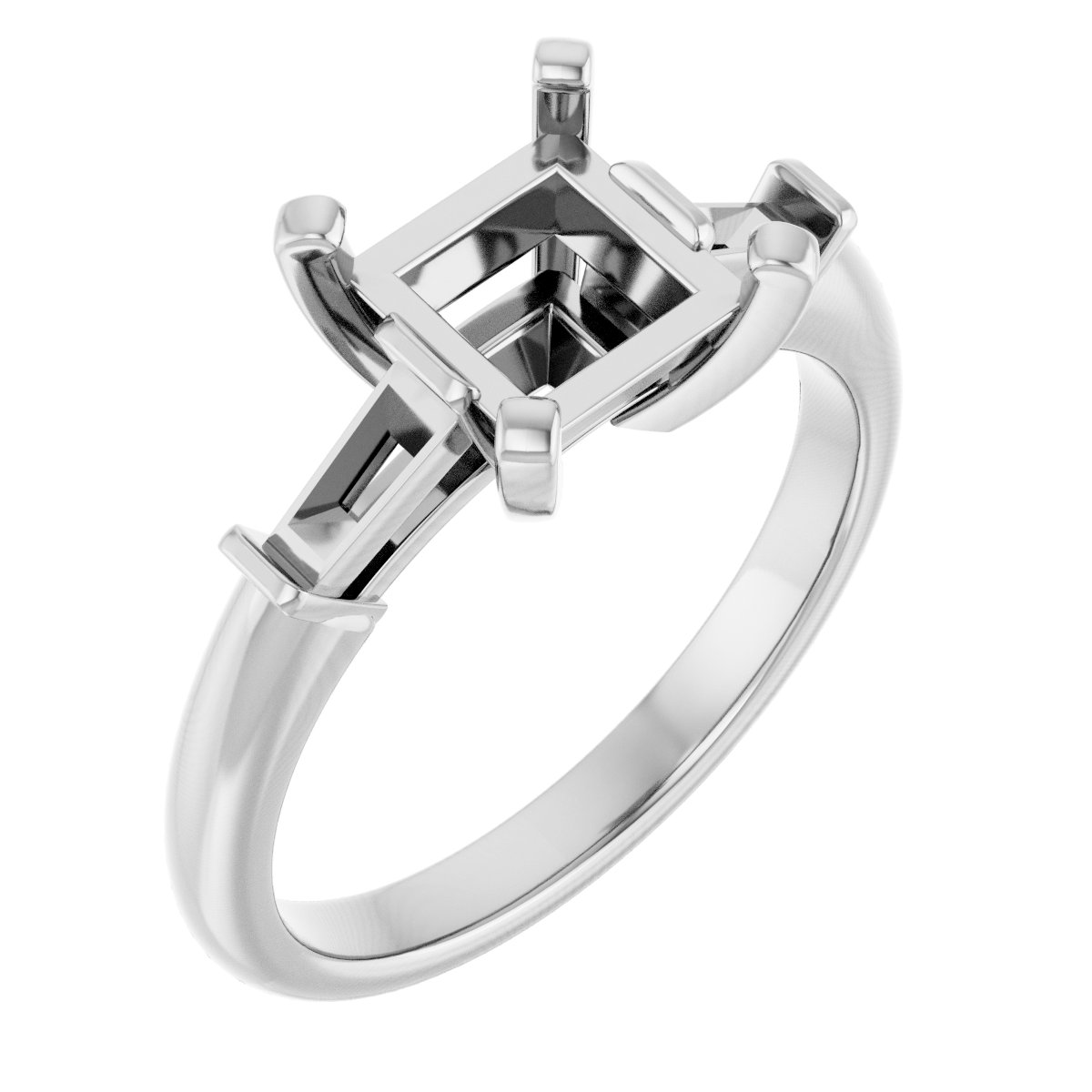 Three-Stone Engagement Ring