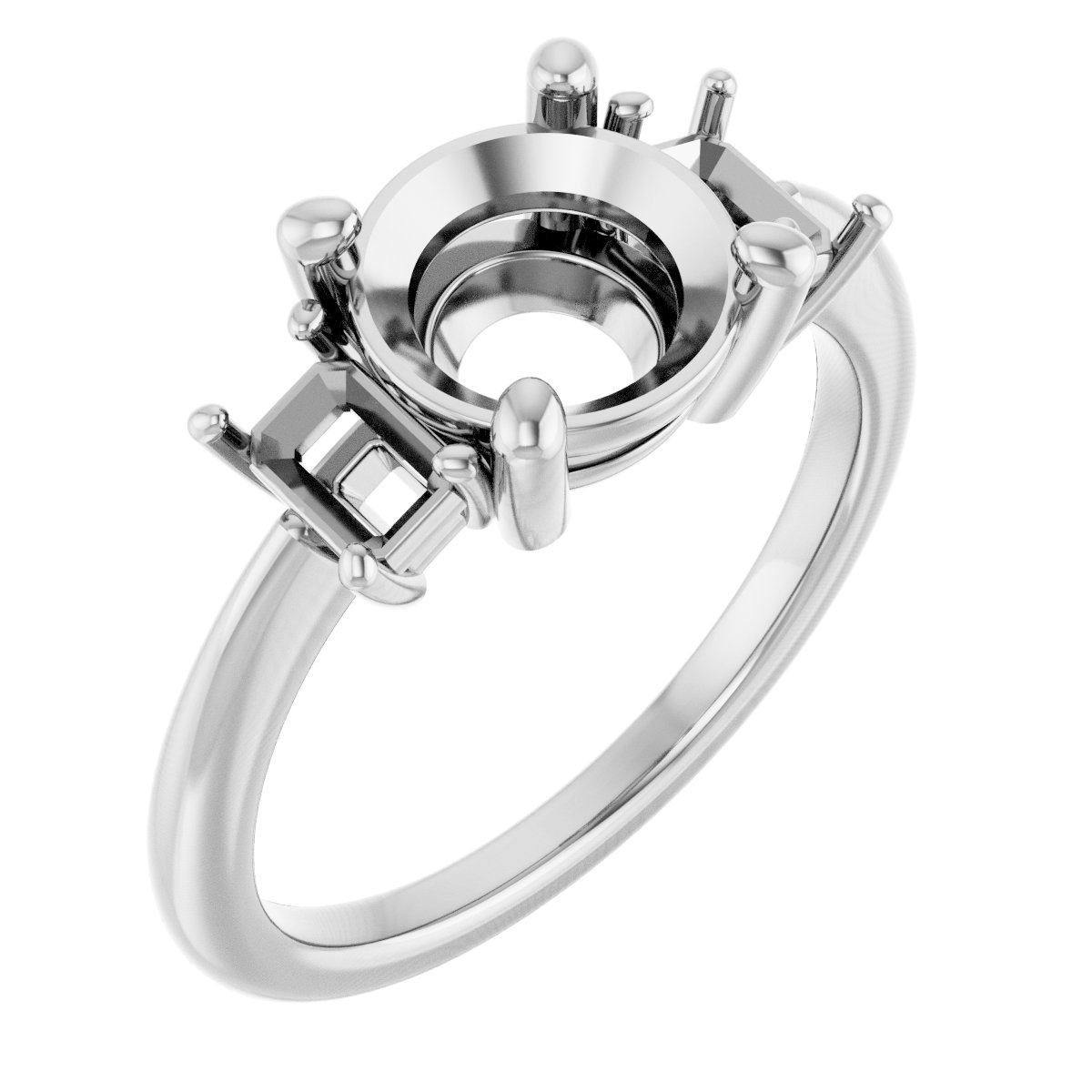 Three-Stone Engagement Ring