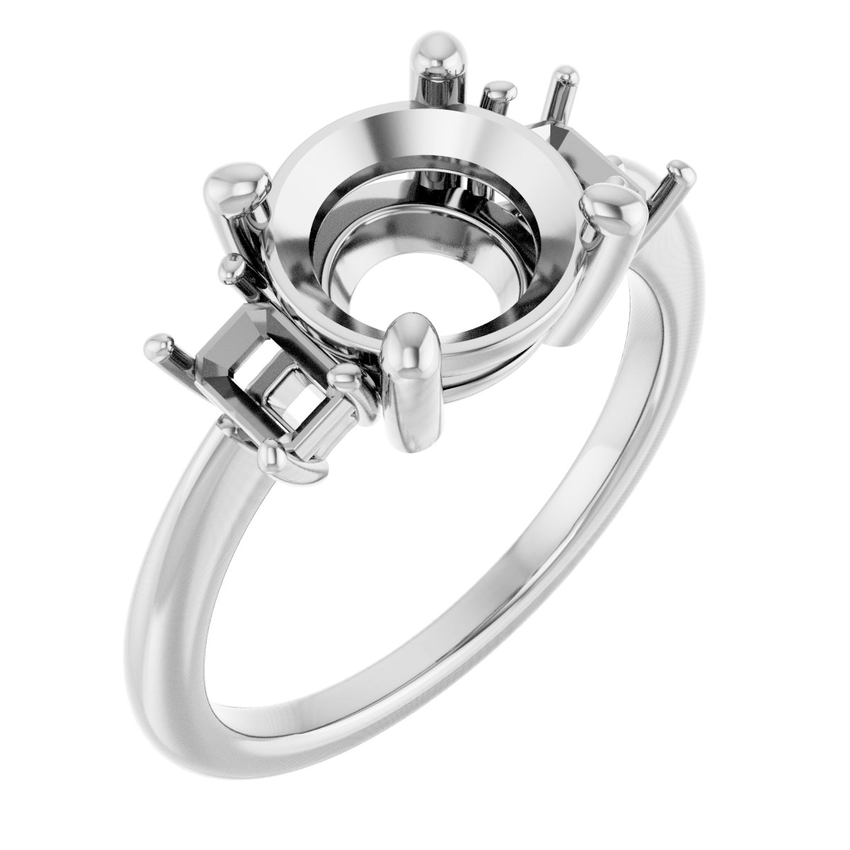 Three-Stone Engagement Ring