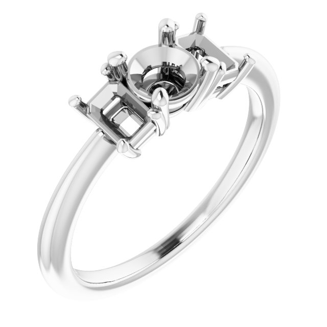 Three-Stone Engagement Ring