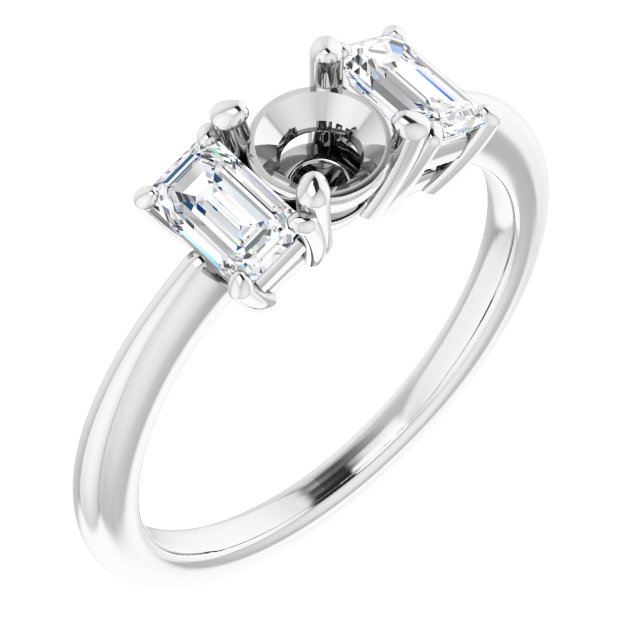 14k White Gold