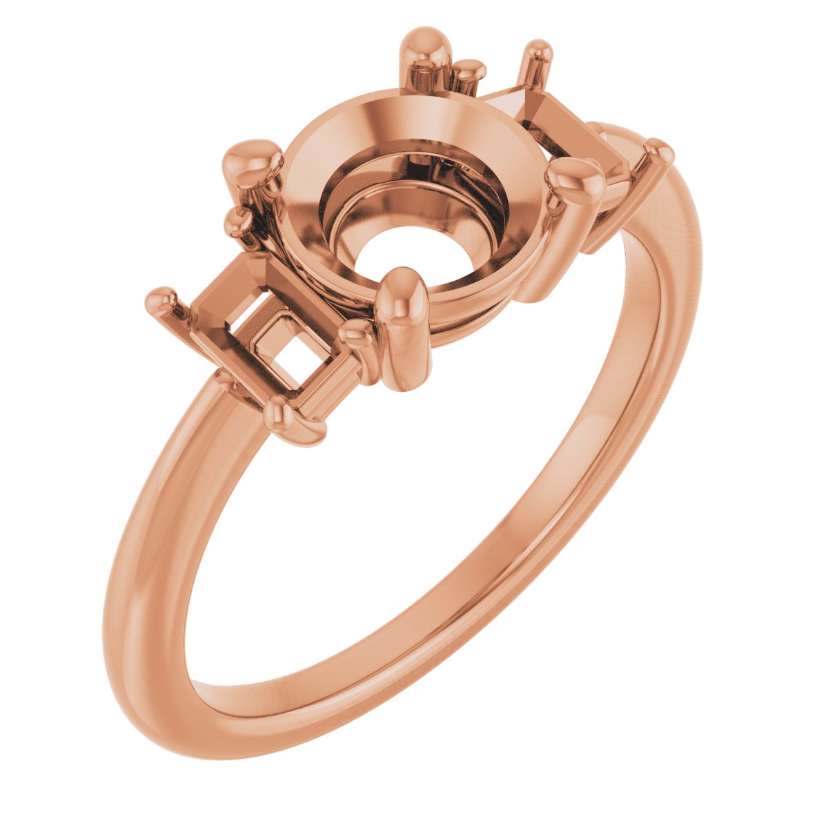 Three-Stone Engagement Ring