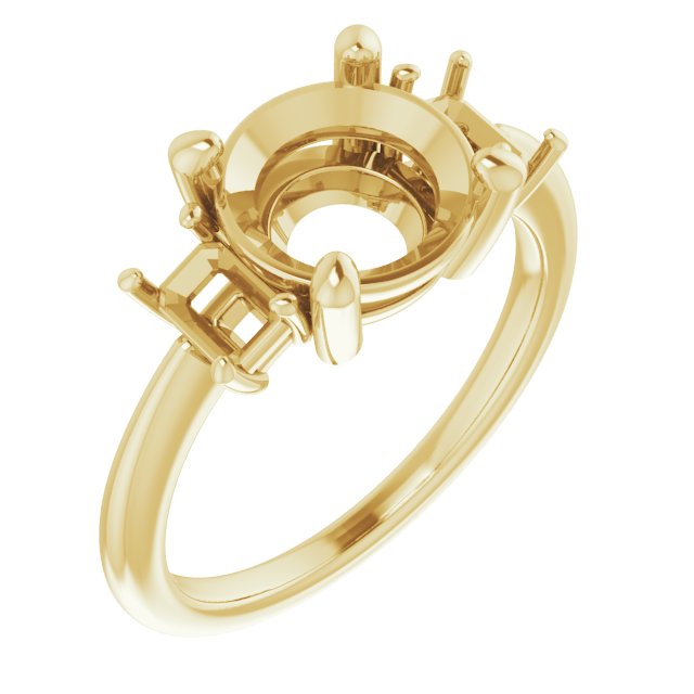 Three-Stone Engagement Ring