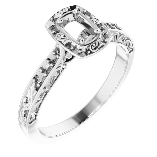 14k White Gold
