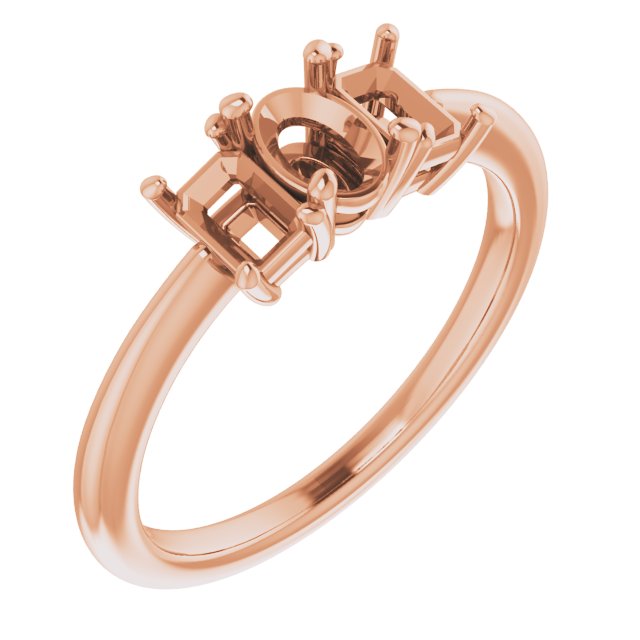 Three-Stone Engagement Ring