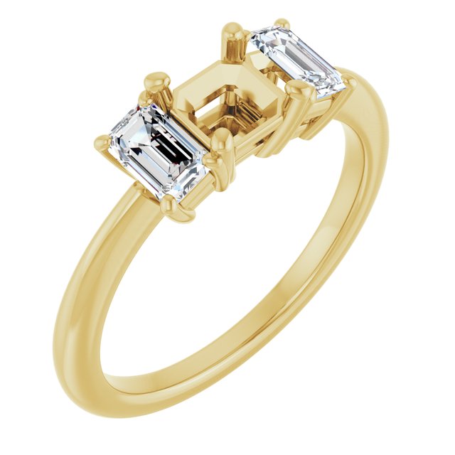 14k Yellow Gold