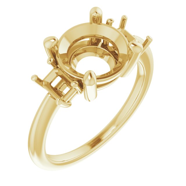 Three-Stone Engagement Ring