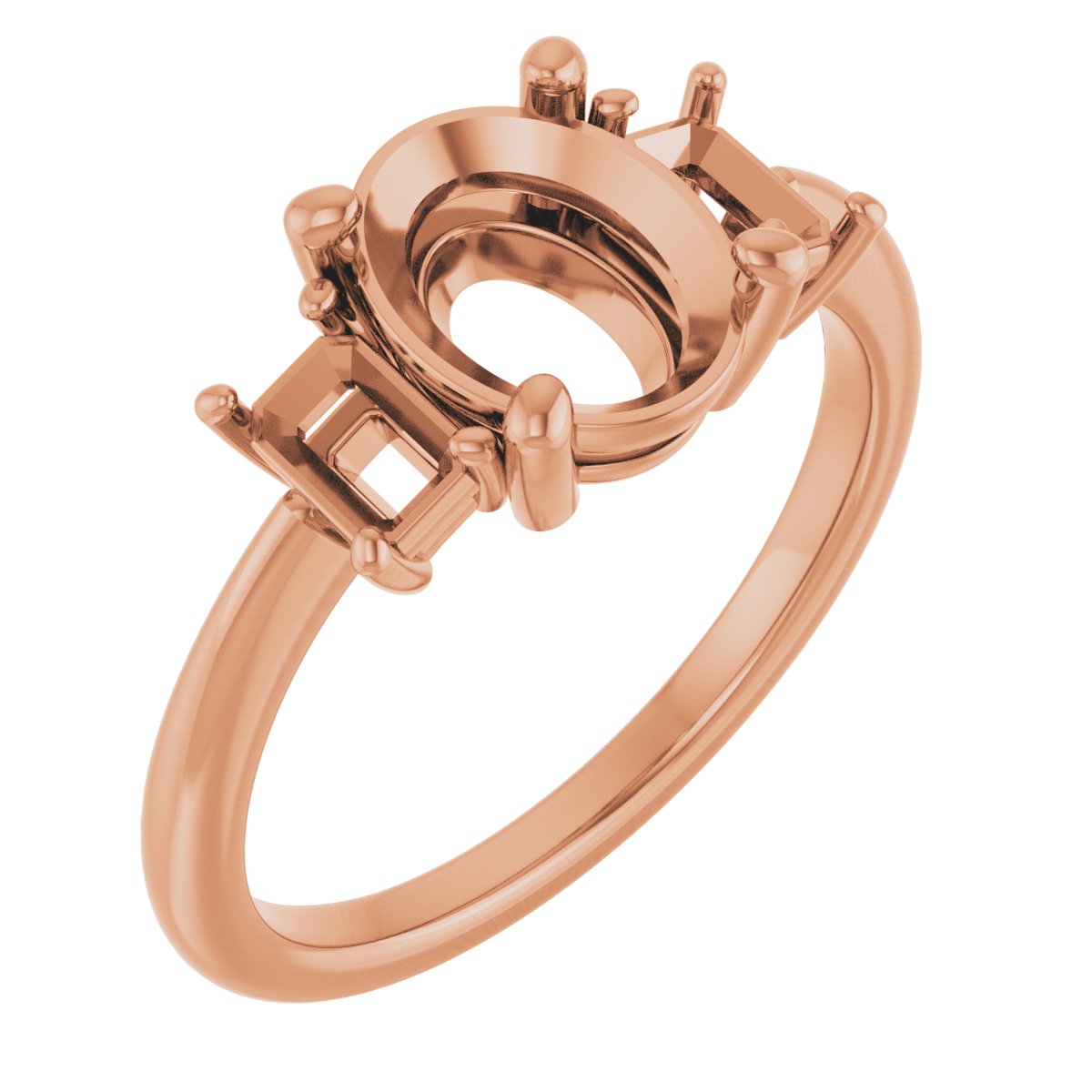 Three-Stone Engagement Ring
