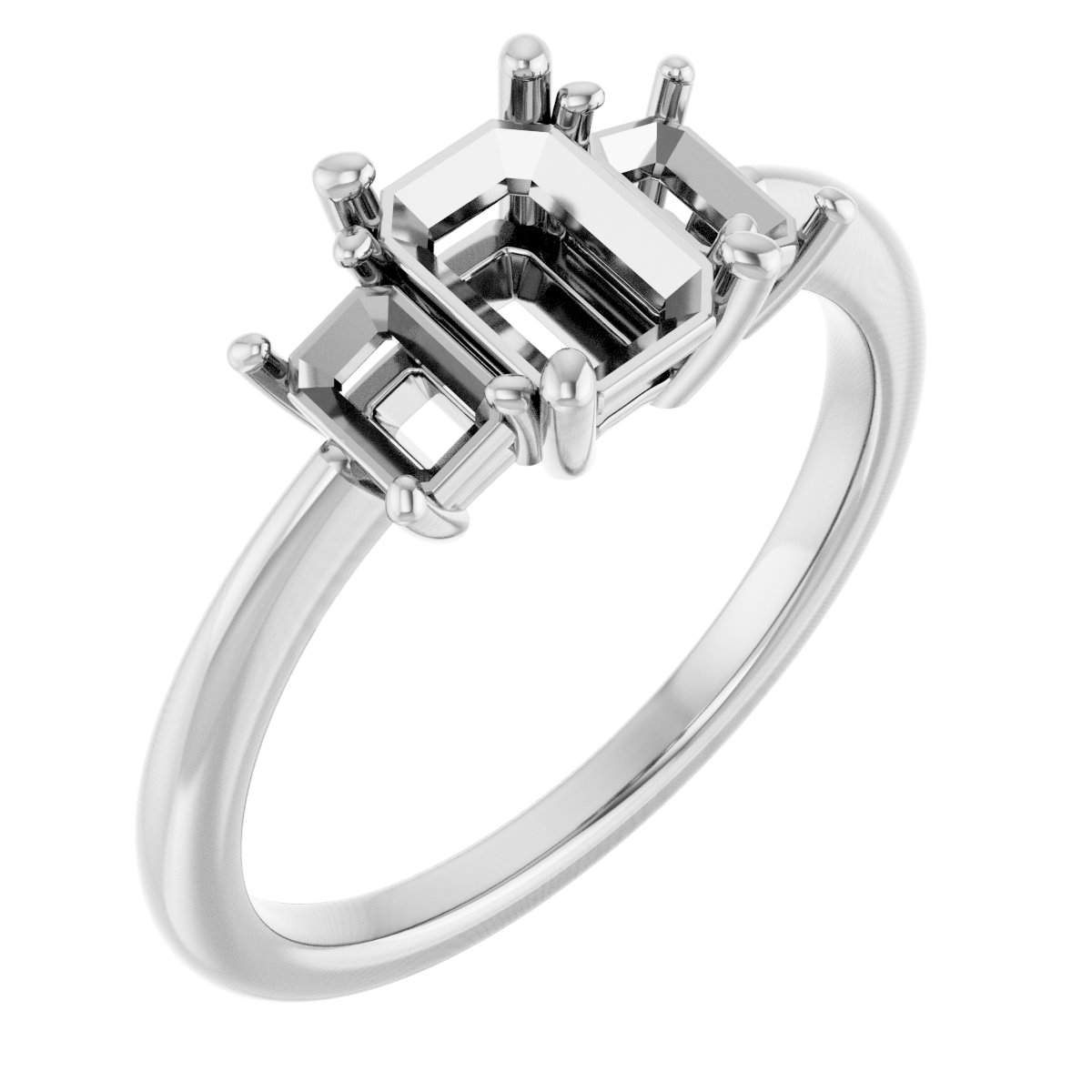 Three-Stone Engagement Ring