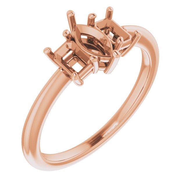 Three-Stone Engagement Ring