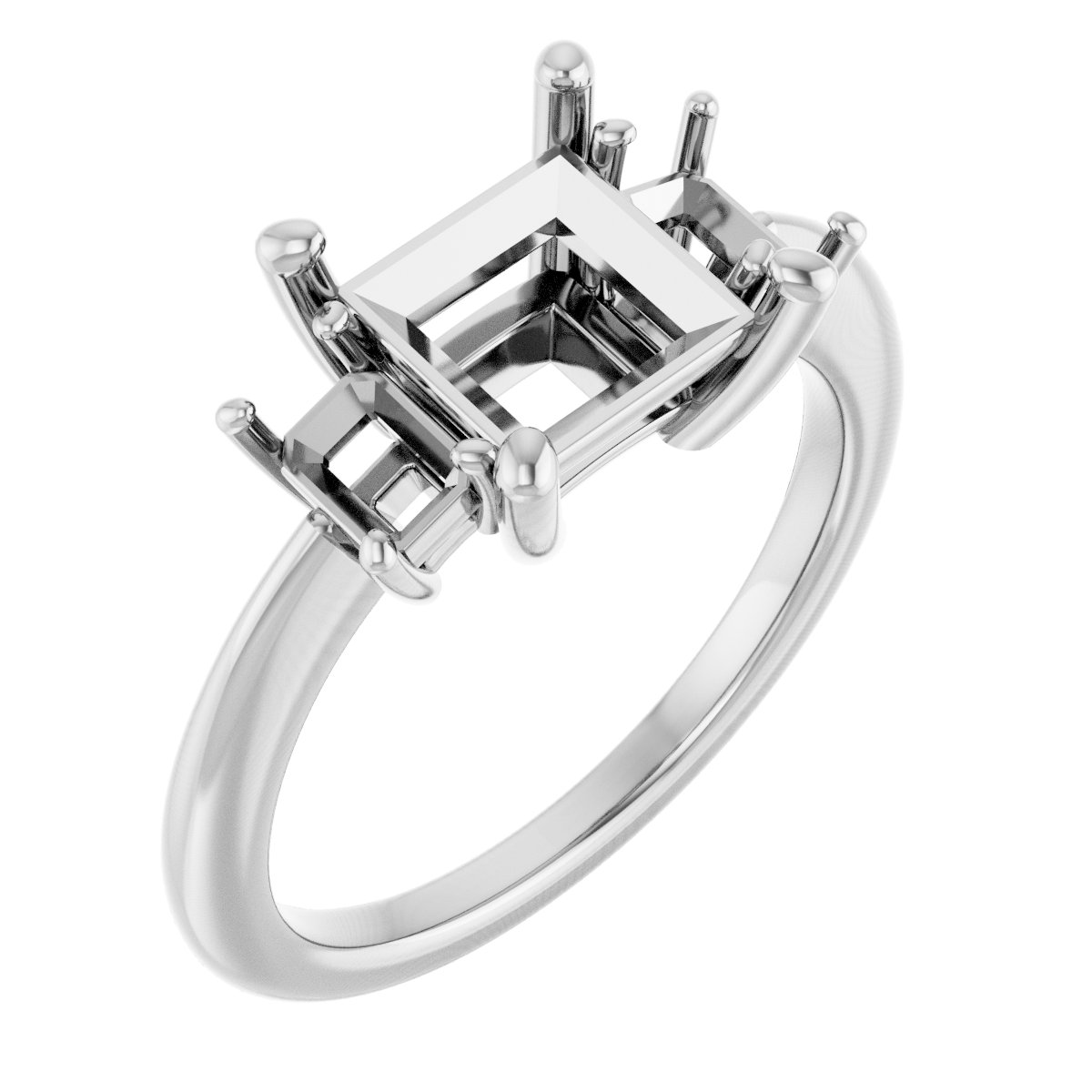 Three-Stone Engagement Ring