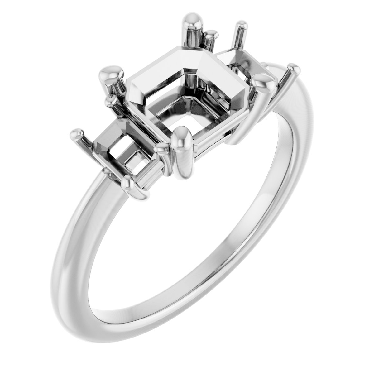 Three-Stone Engagement Ring