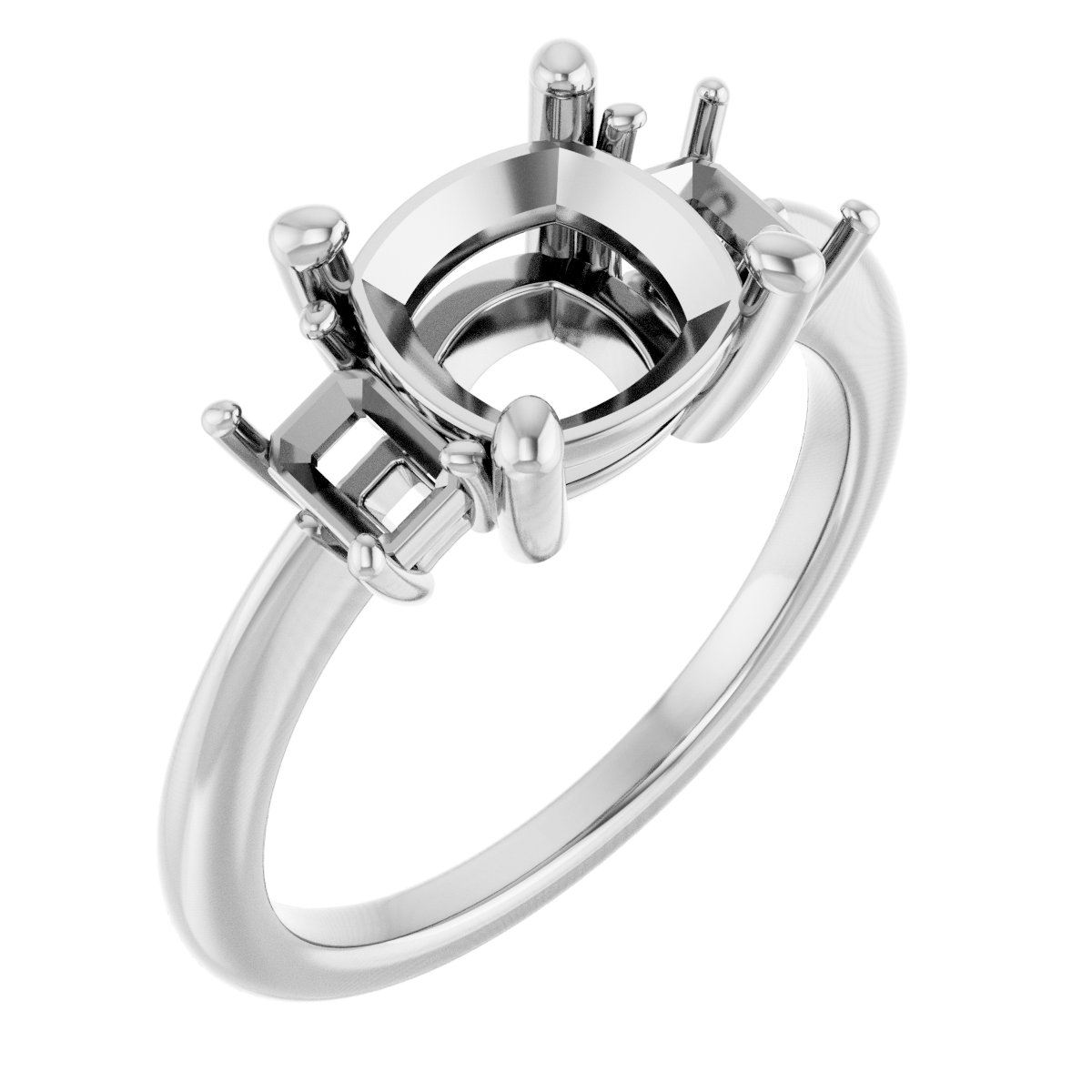 Three-Stone Engagement Ring