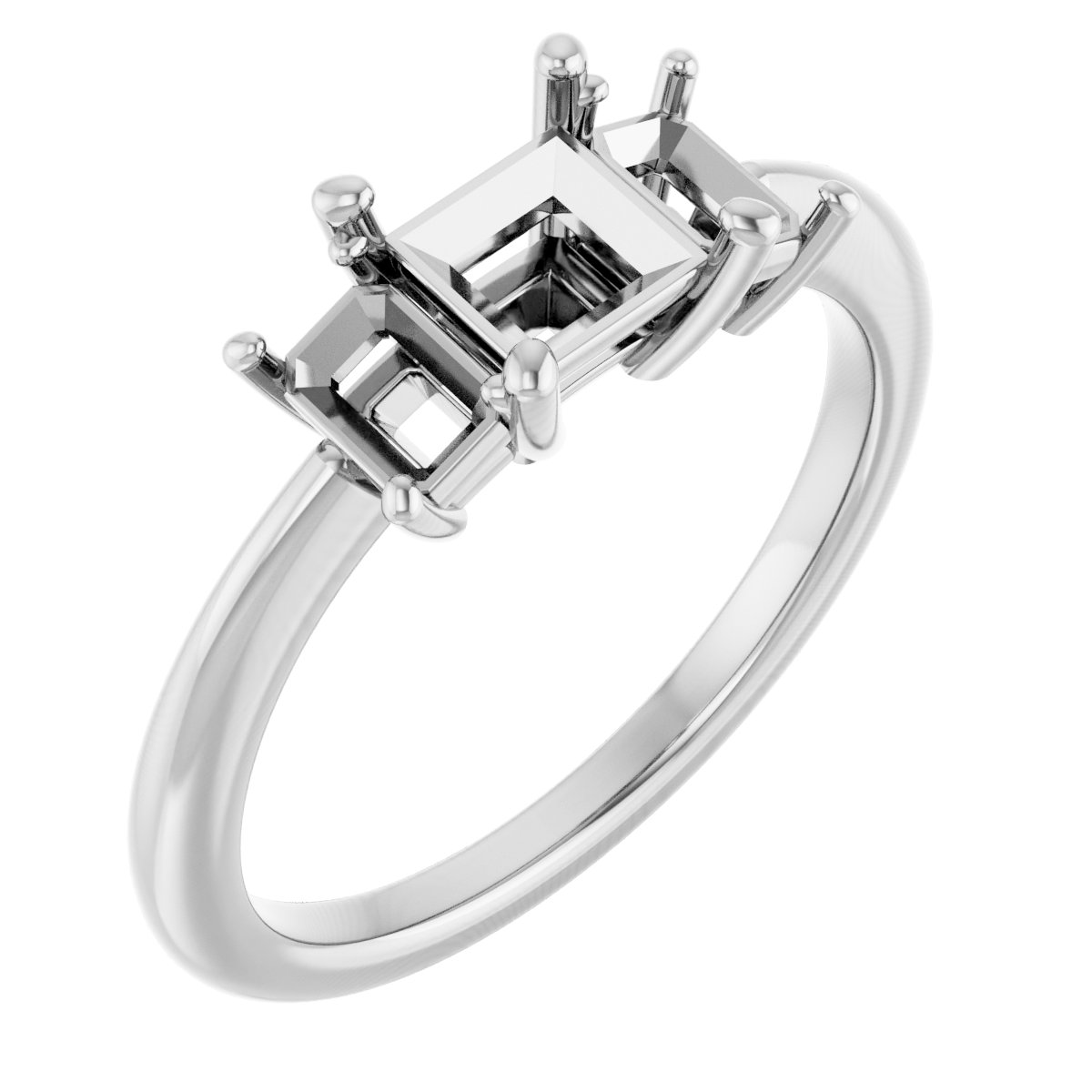 Three-Stone Engagement Ring