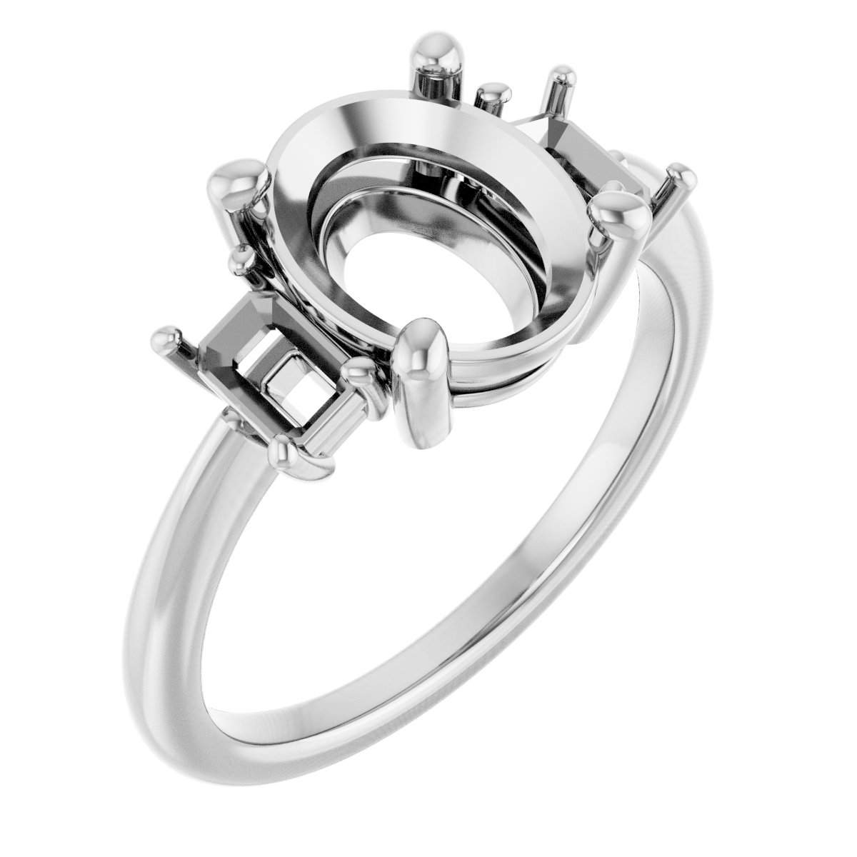 Three-Stone Engagement Ring