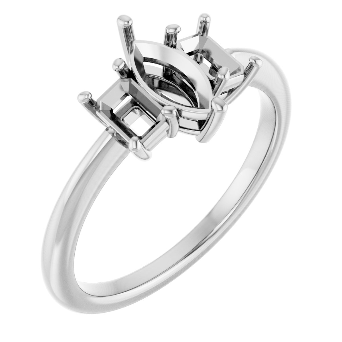 Three-Stone Engagement Ring