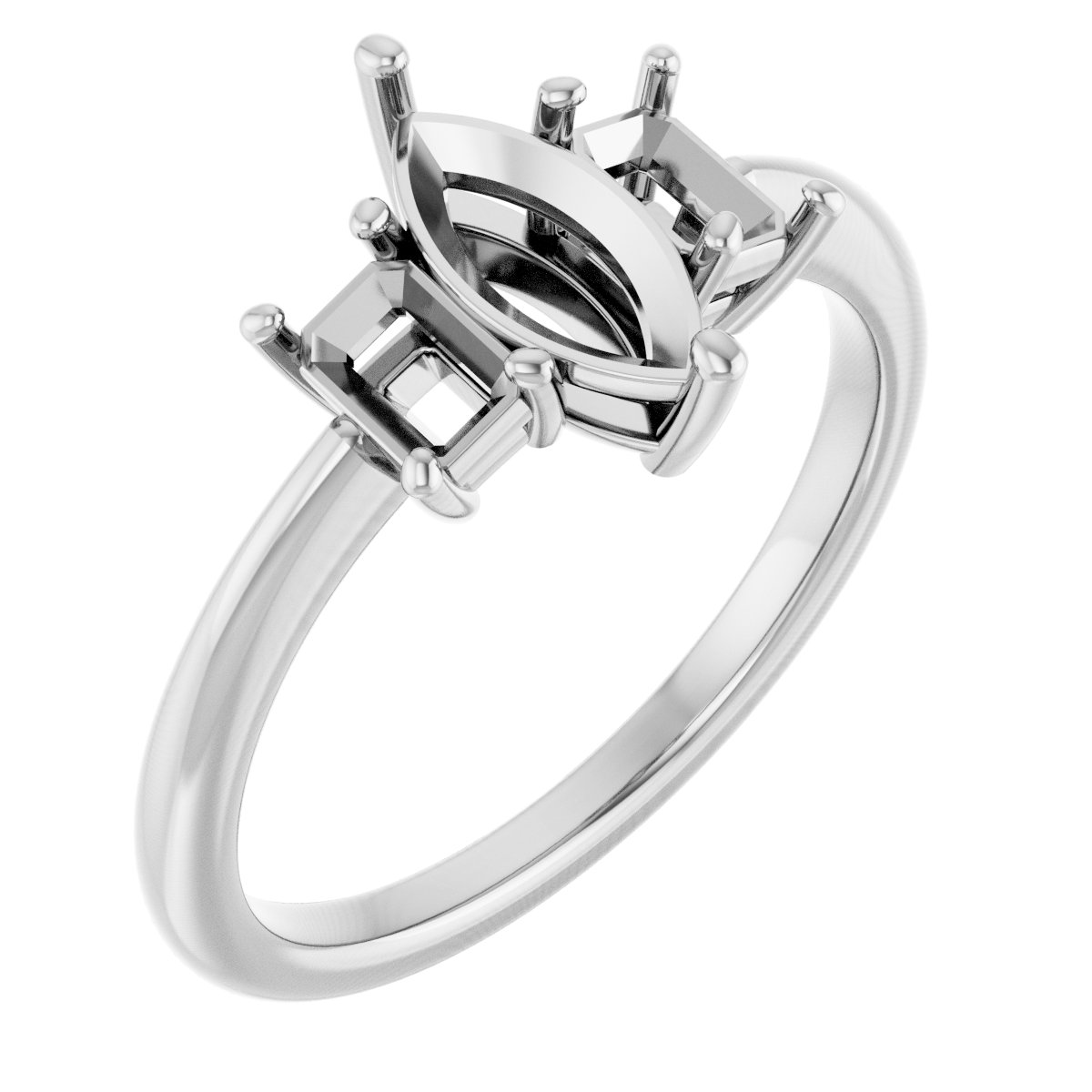 Three-Stone Engagement Ring