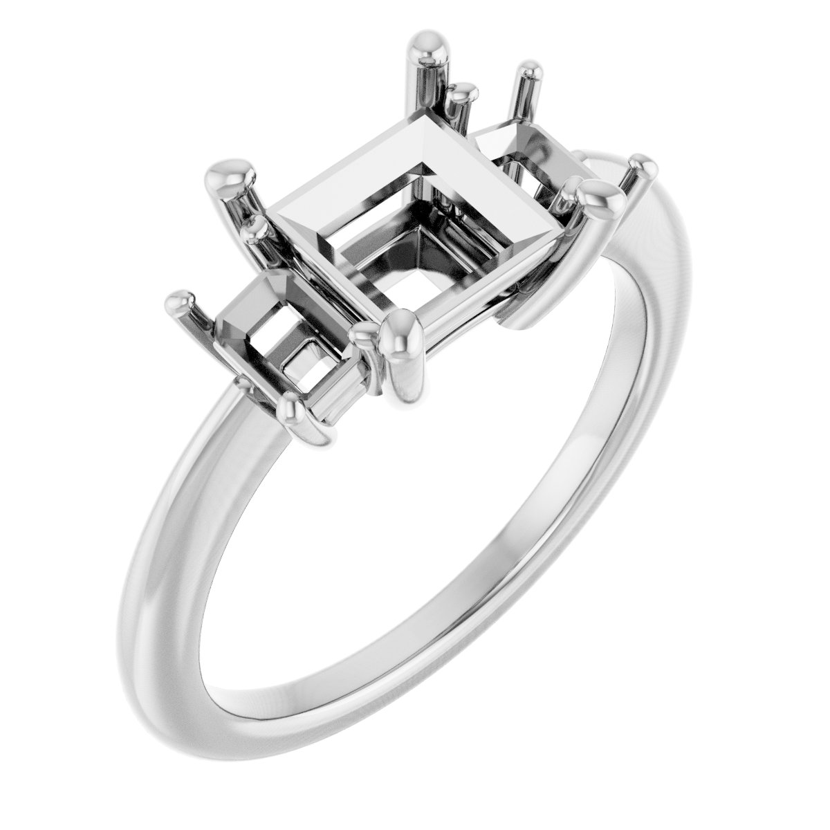 Three-Stone Engagement Ring