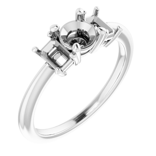 Three-Stone Engagement Ring