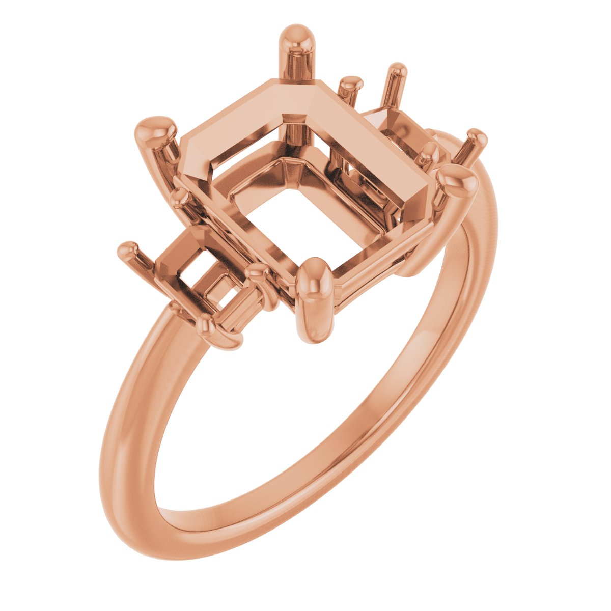 Three-Stone Engagement Ring