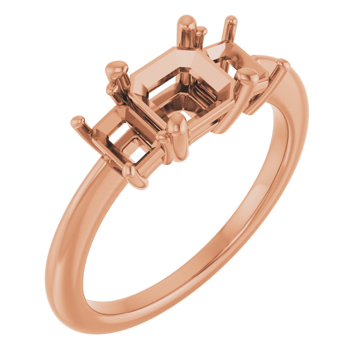 Three-Stone Engagement Ring