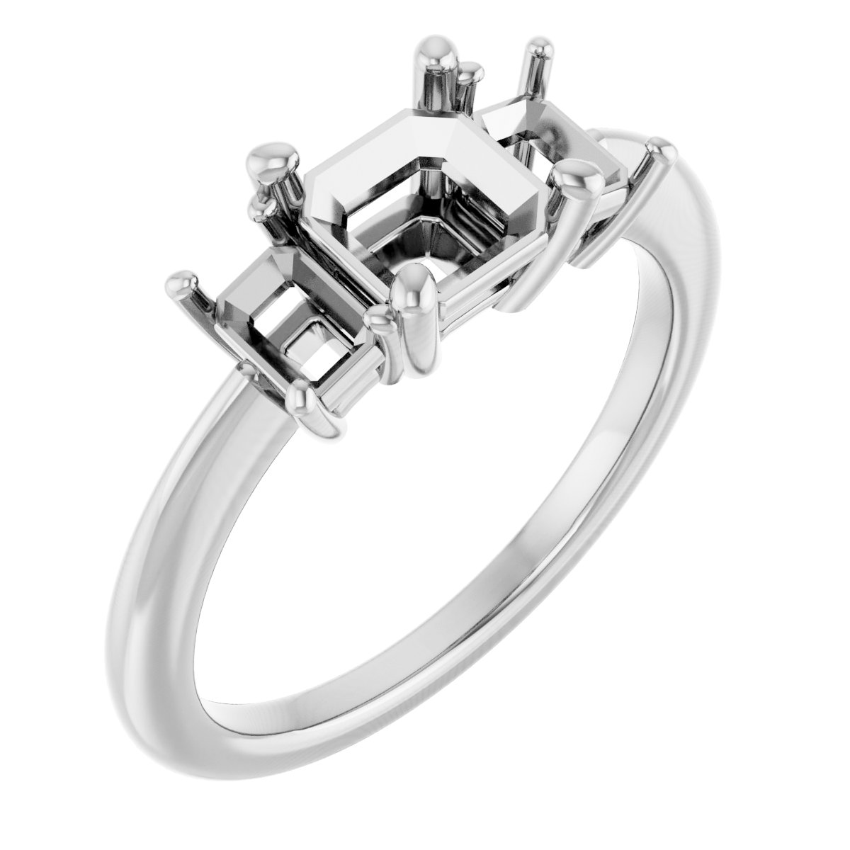 Three-Stone Engagement Ring