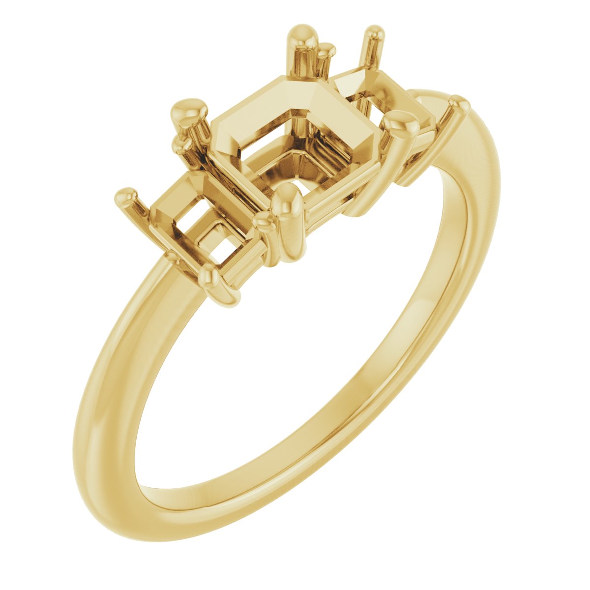 Three-Stone Engagement Ring