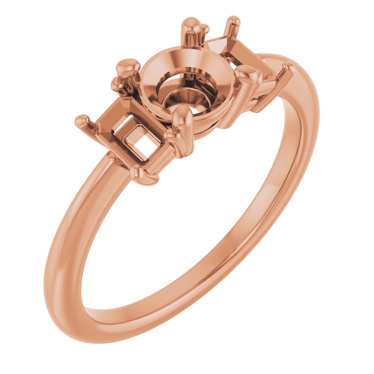Three-Stone Engagement Ring
