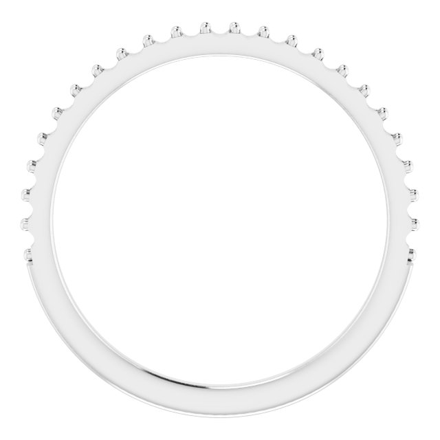 Band Mounting for 7x5 mm Oval Ring view 2