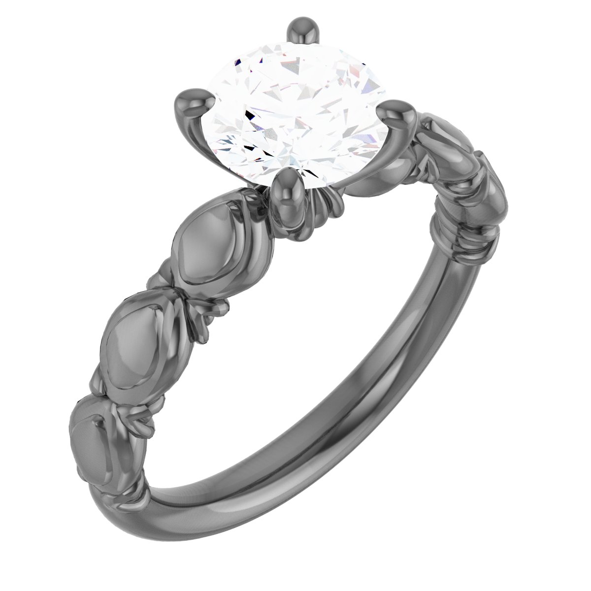 Sculptural Engagement Ring