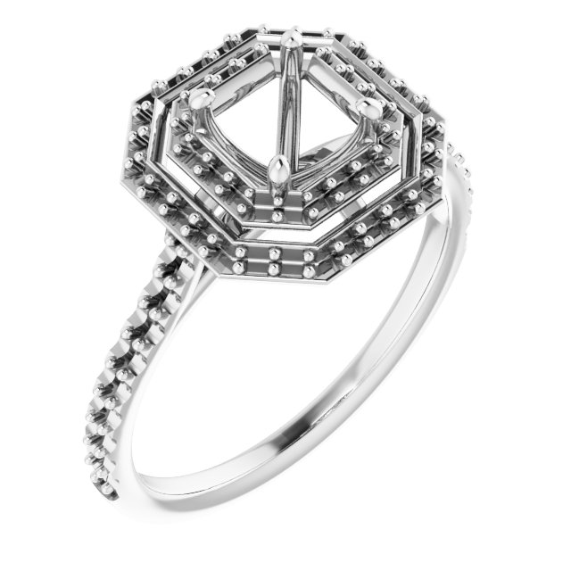 14k White Gold