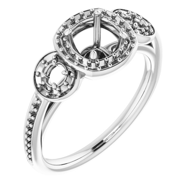 14k White Gold
