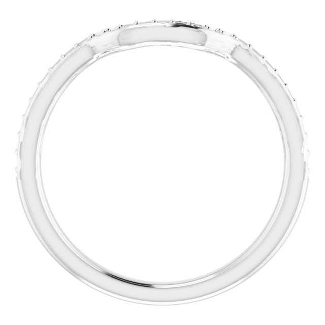 Band Mounting for 10 x 5 mm Marquise Ring view 2
