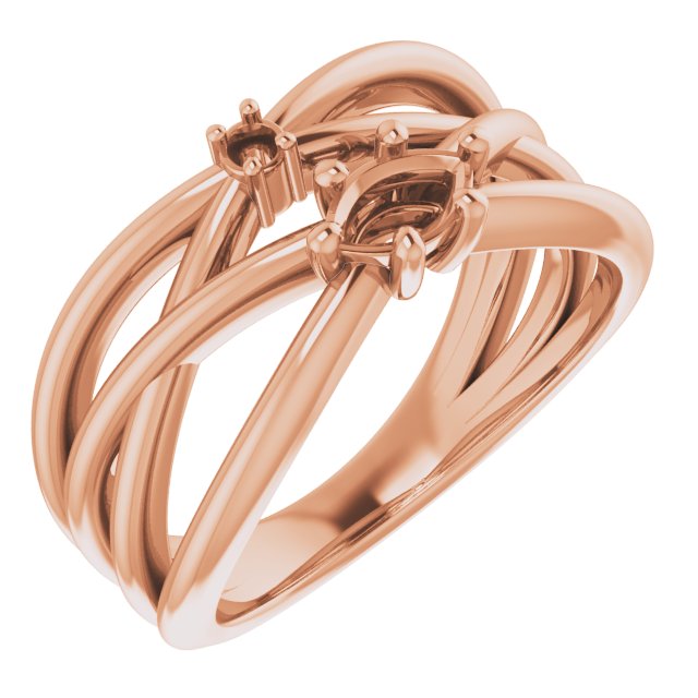 14k Rose Gold
