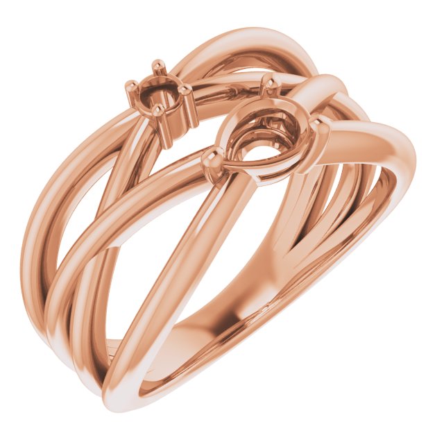 14k Rose Gold