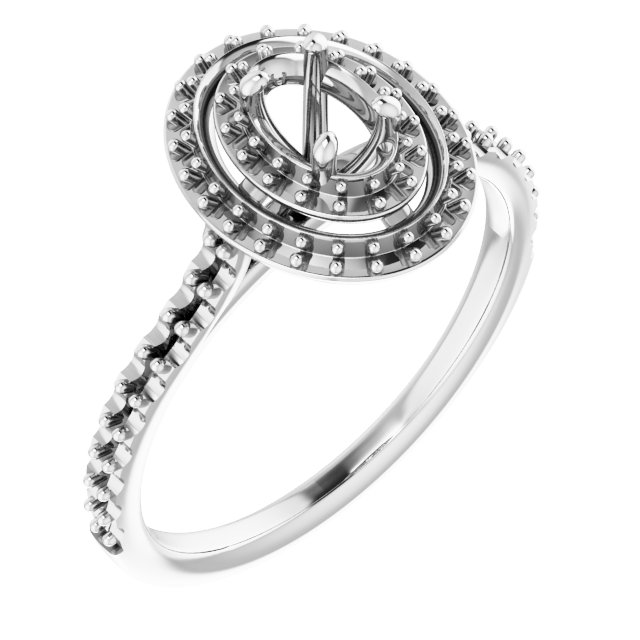 14k White Gold