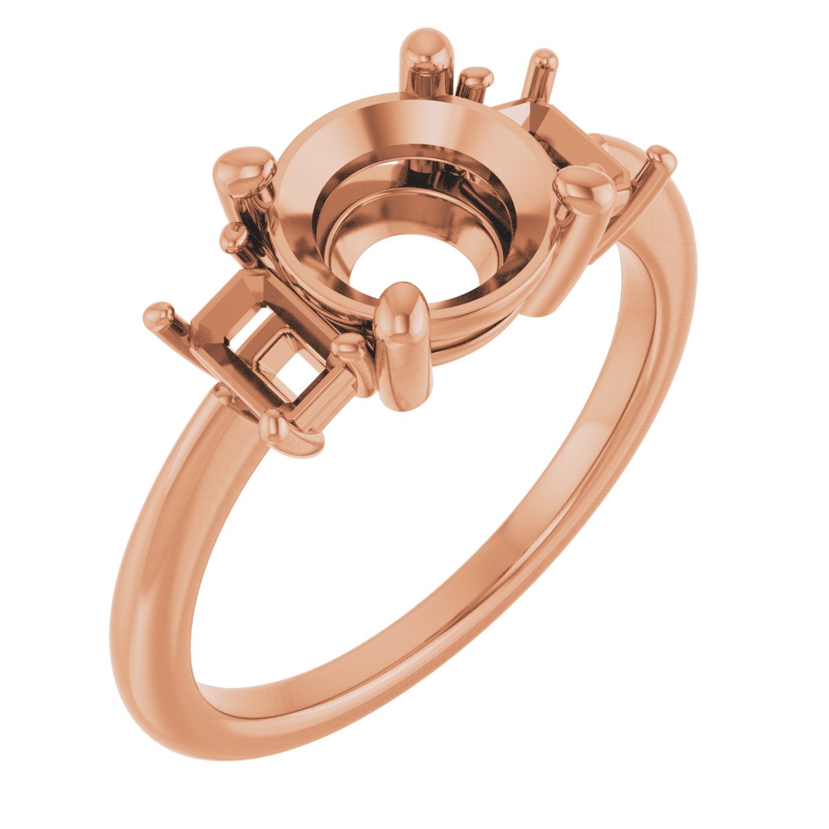 Three-Stone Engagement Ring