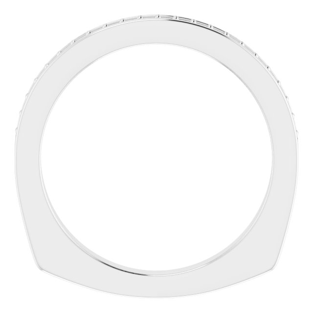 Band Mounting for 8x5 mm Pear Ring view 2