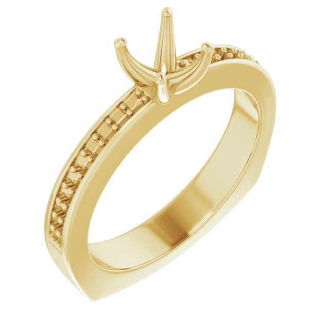 14k Yellow Gold