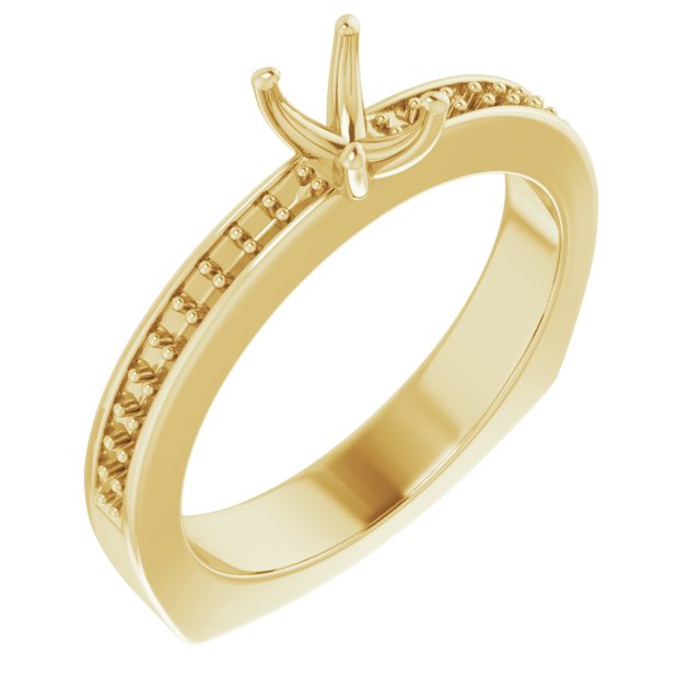 14k Yellow Gold