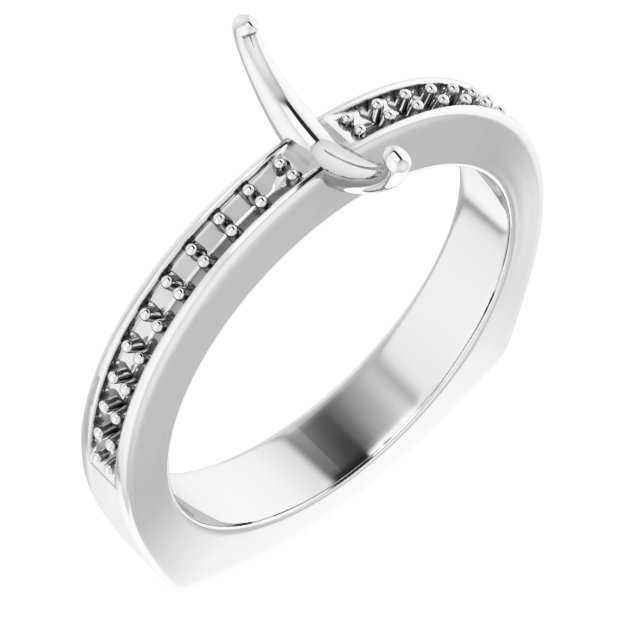 14k White Gold